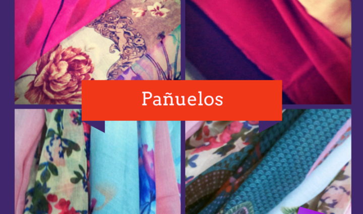 Pañuelos y bufandas. Complementos. La tienda de CArmeli. Córdoba, España